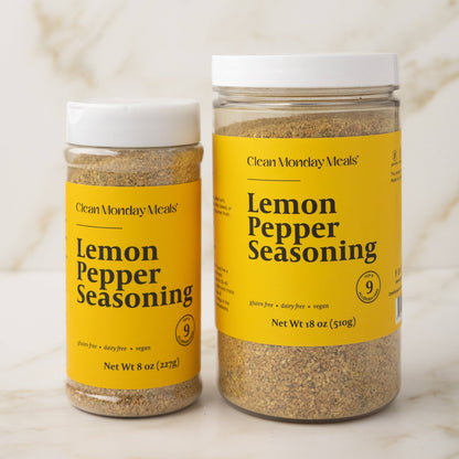 Lemon Pepper Seasoning: Standard-8oz