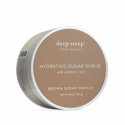 Brown Sugar Vanilla Exfoliating & Smoothing Sugar Scrub 8oz