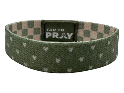 Tap To Pray™ Wristbands - Cottage & Tile: X-Large