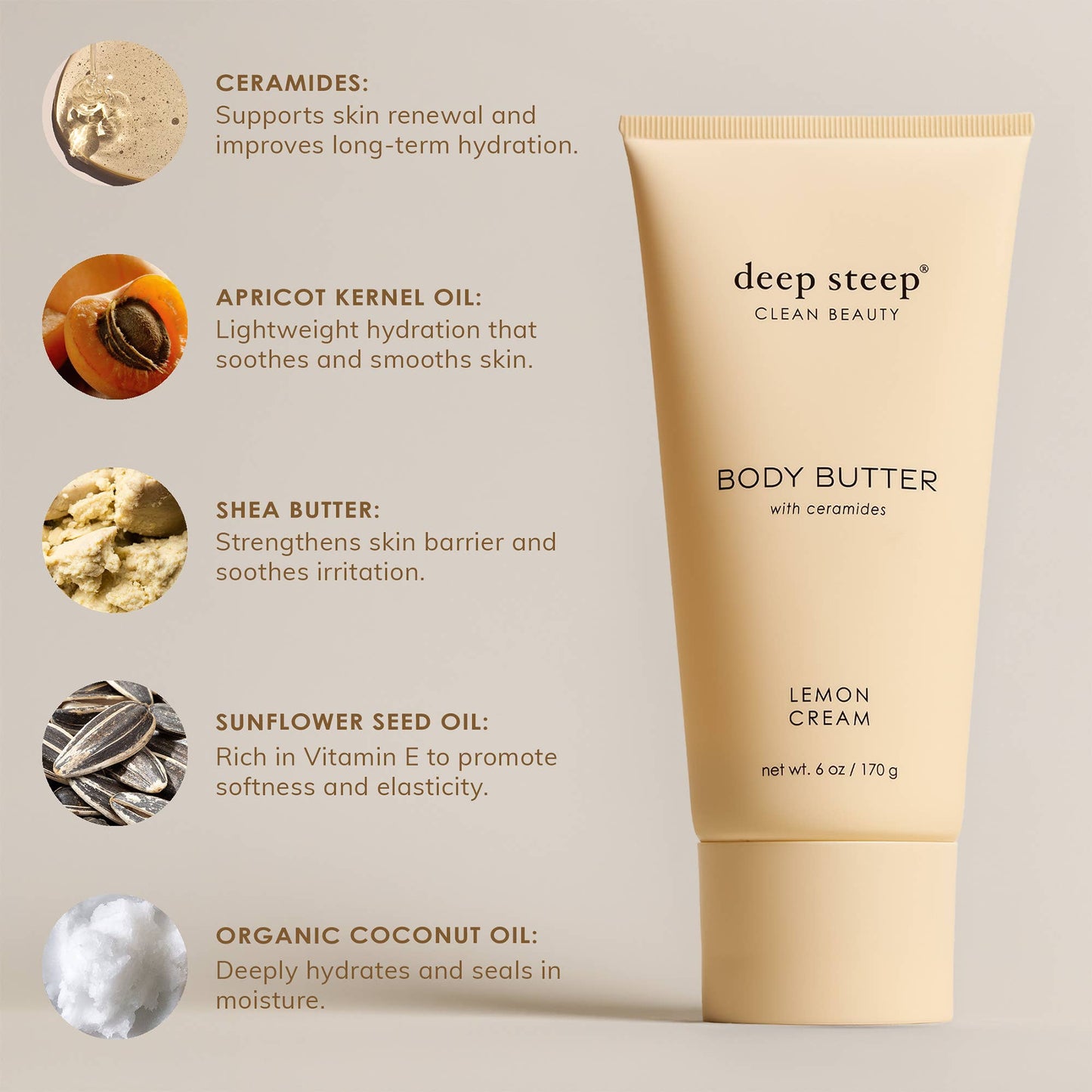 Brown Sugar Vanilla Deeply Moisturizing Body Butter 6oz