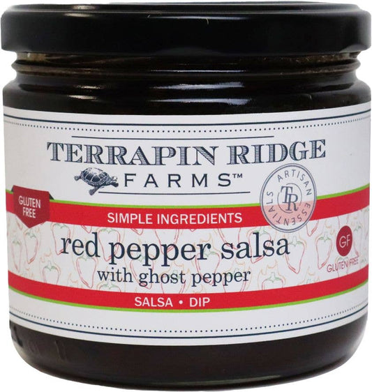 Red Pepper Salsa with Ghost Pepper
