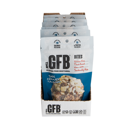 The GFB: Dark Chocolate Almond Protein Bites