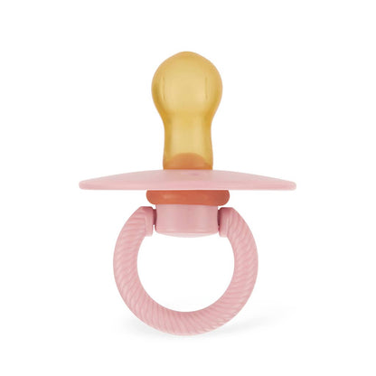Itzy Soother™ Natural Rubber Paci Sets: Blossom + Rosewood