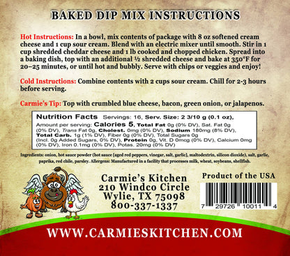 Buffalo Chicken Dip & Cheeseball Mix