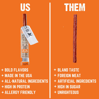 Righteous Felon Fiery Habanero Beef Stick 1oz