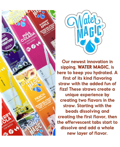 Water Magic Pina Colada Water Flavoring Straws