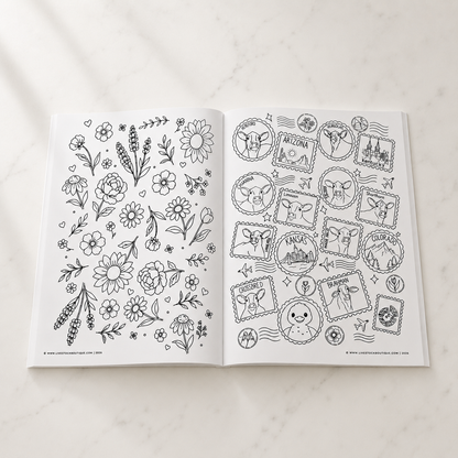 Little Stock Show Life: Going There with Cattle | Livestock Coloring Book for Kids