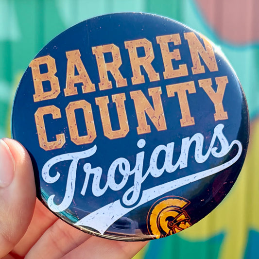 BC Trojans Varsity Spirit Button