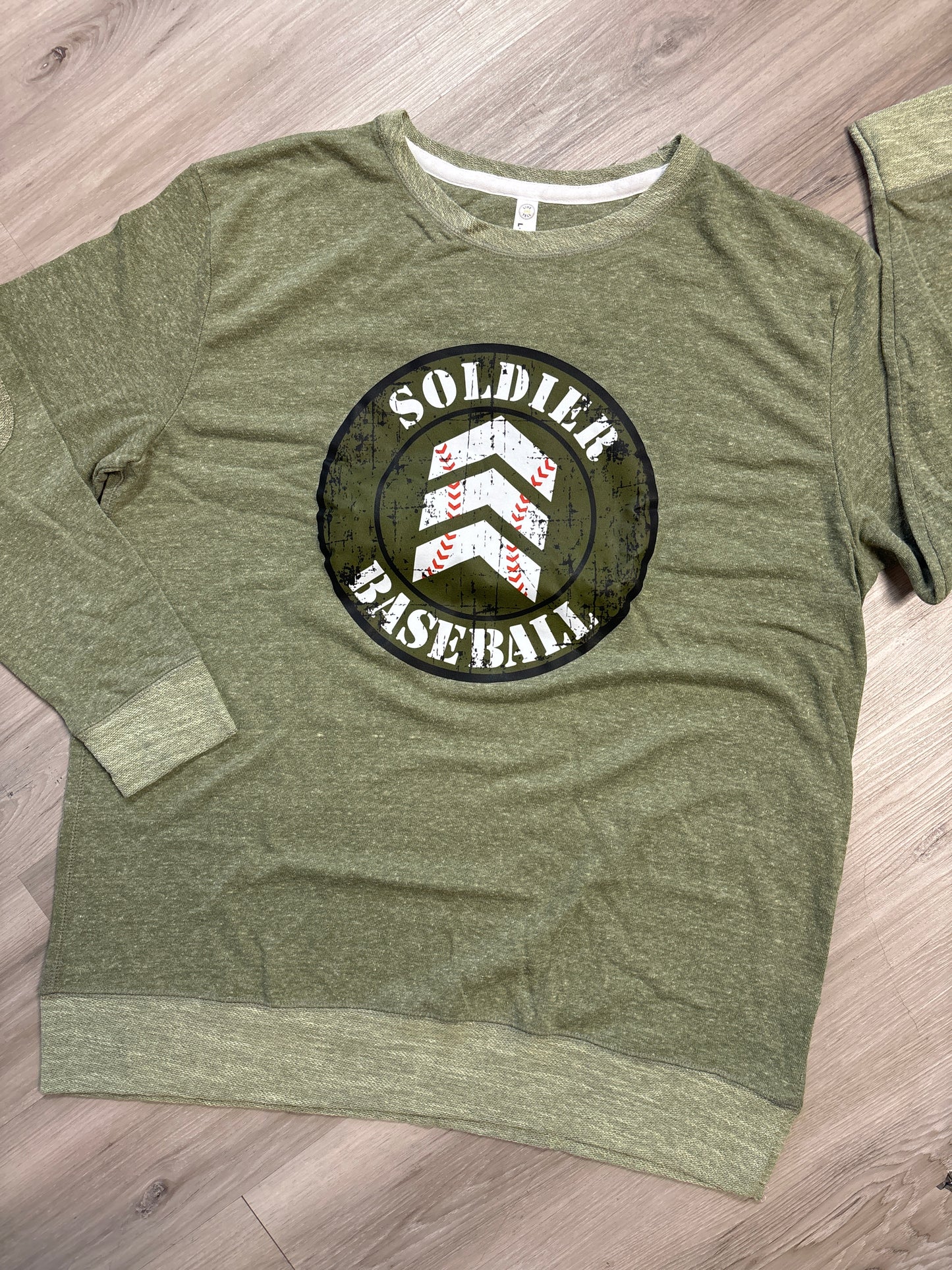 SOKY Soldiers Army Green Crest Sweatshirt