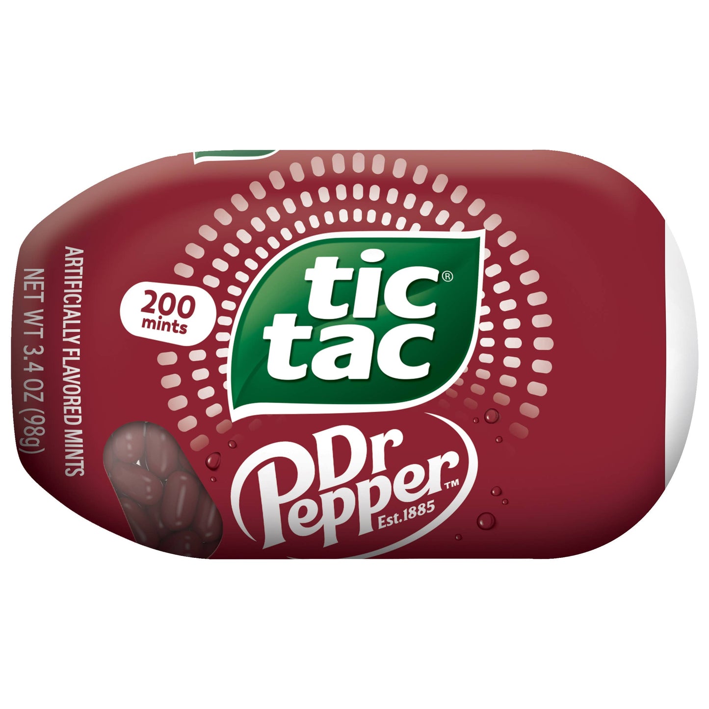 Tic Tac Dr Pepper 3.4oz Bottle Pack