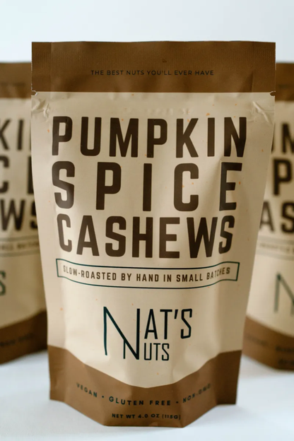 Pumpkin Spice Cashews | Gourmet Roasted Nuts