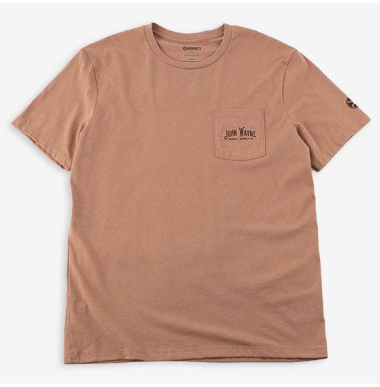John Wayne Men’s Light Brown Crew Neck Tee
