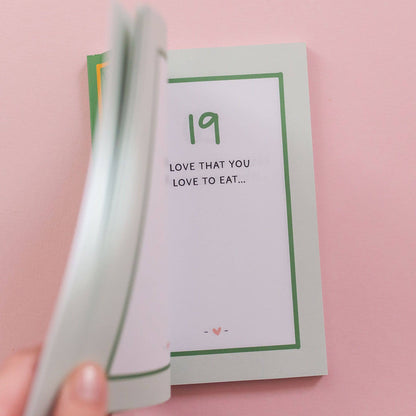 100 Things I Love About Dad Prompted Journal