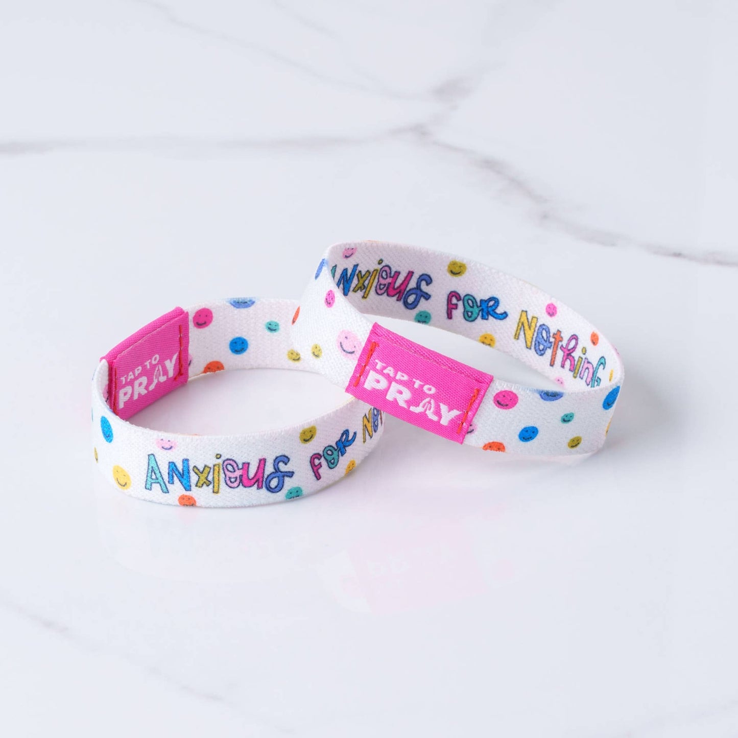 Tap To Pray™ - Kingfolk Series Wristband - Anxious for Nothing: X-Small