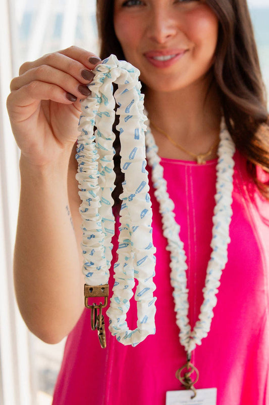 Blue Make Your Mark Lanyard