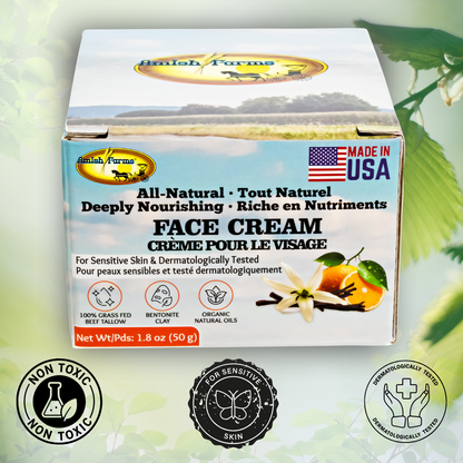 Amish Farms All Natural Tallow Face Cream