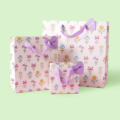 Gift Bags - Wildflowers - Assorted Sizes: Small