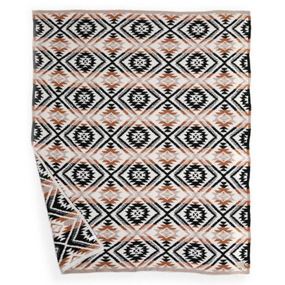 Tribal Pattern Cozy Soft Throw Blanket : 02 / ONE SIZE