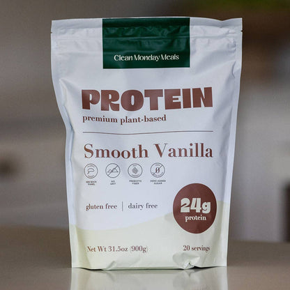 Plant-Based Protein: Smooth Vanilla / Single-Serving Stick Pack