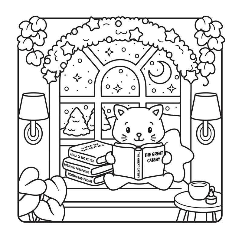 Snuggly Winter Coloring Book by: Paperback; 96 pages / English