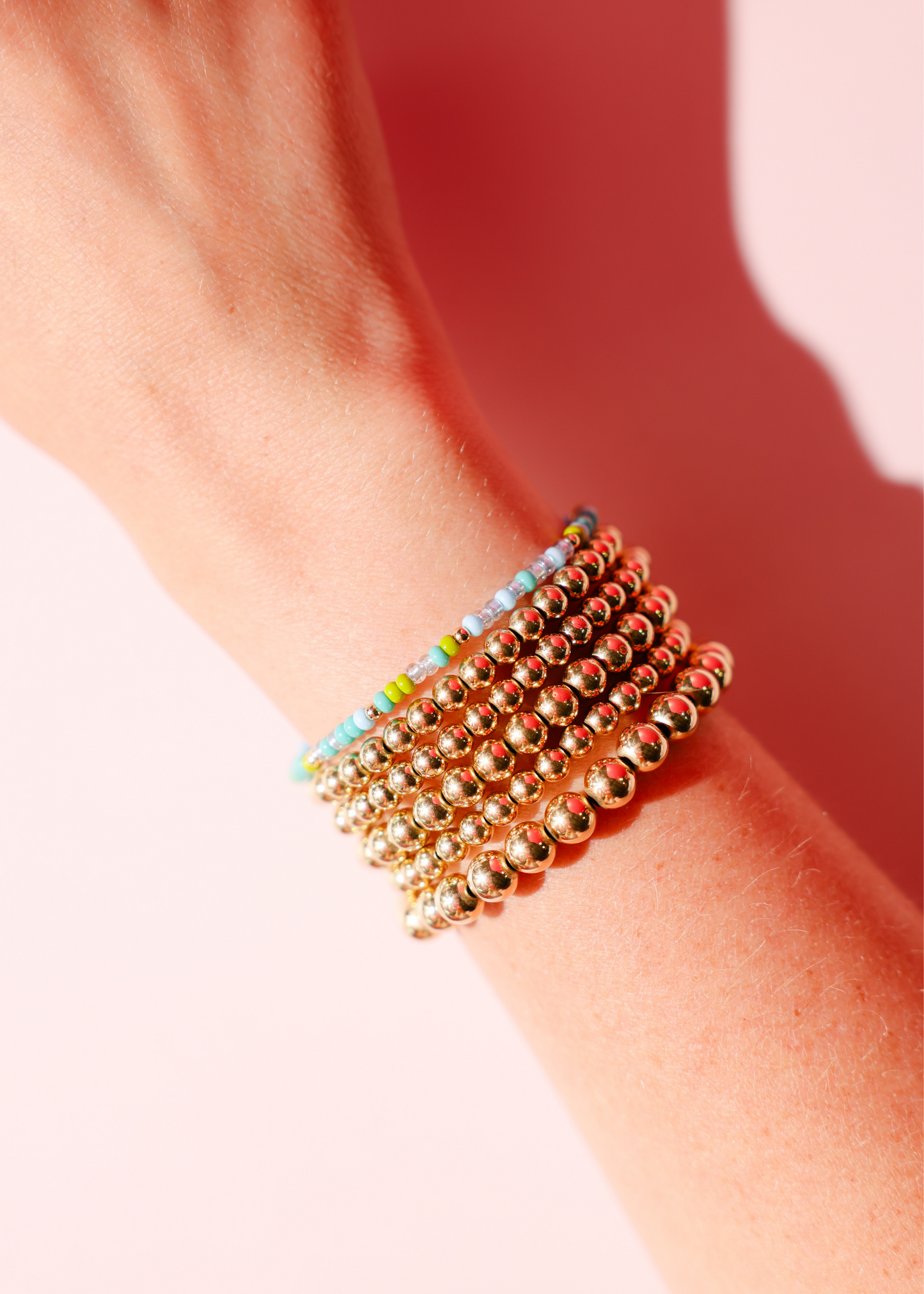 Capri Sprinkle Bracelet: Standard 6.75 inch