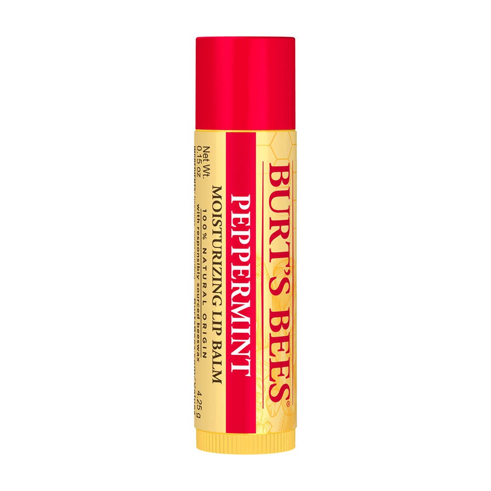 Holiday Peppermint Moisturizing Lip Balm Blister Box