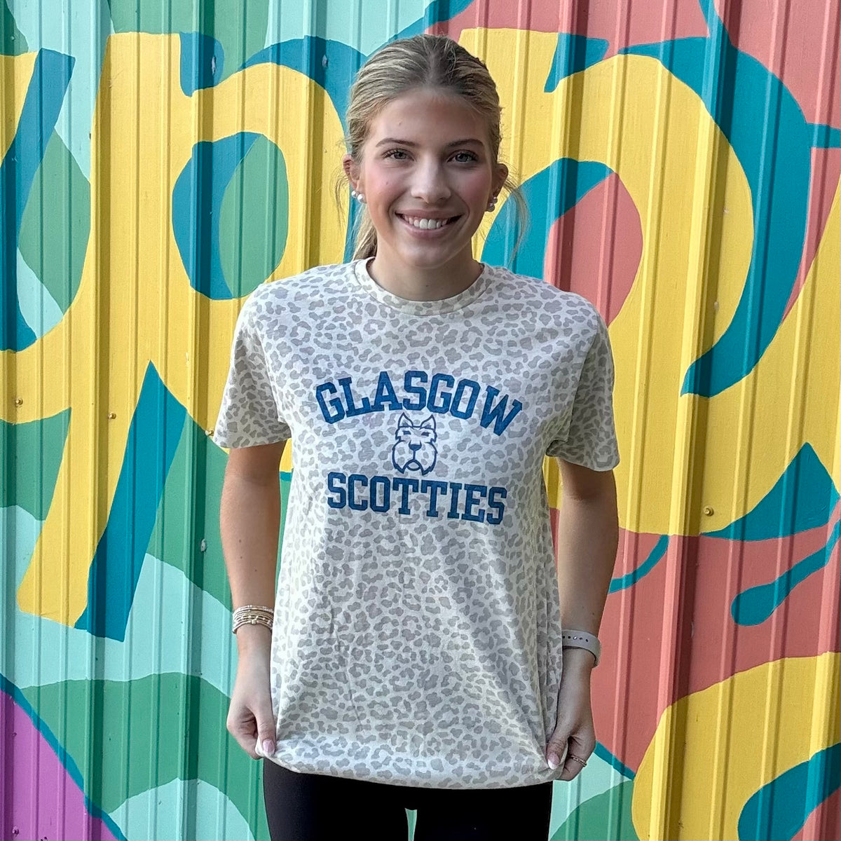 Cheetah Glasgow Scotties Tee (Youth & Adult)