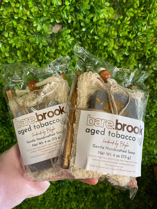 Bare Brook Handcrafted Soap - Aged Tobacco