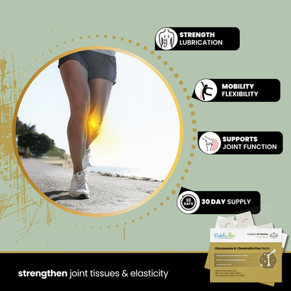 Glucosamine & Chondroitin Plus Patch - Joint Health Support: 1-Pack