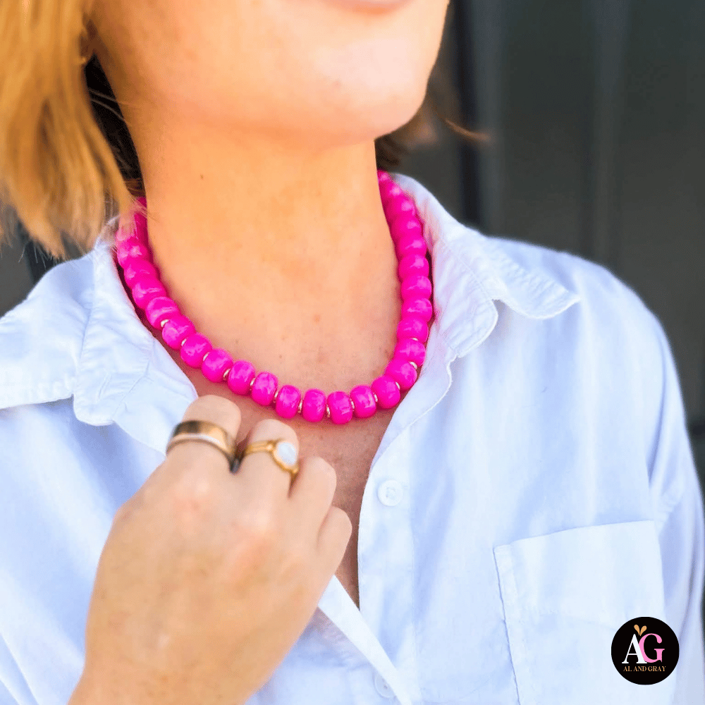 The Pop Necklace: Green