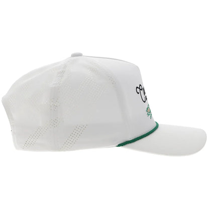 Hooey Hills Hat White W/ Golf Course Landscape