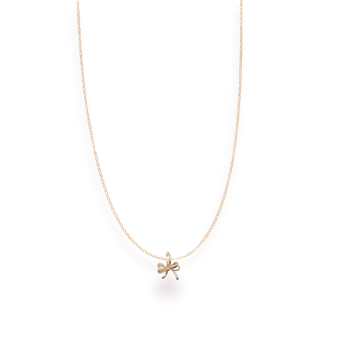 Bow Charm Necklace