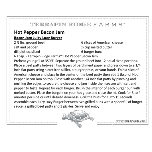 Recipe Card  Blueberry Bourbon Pecan Jam