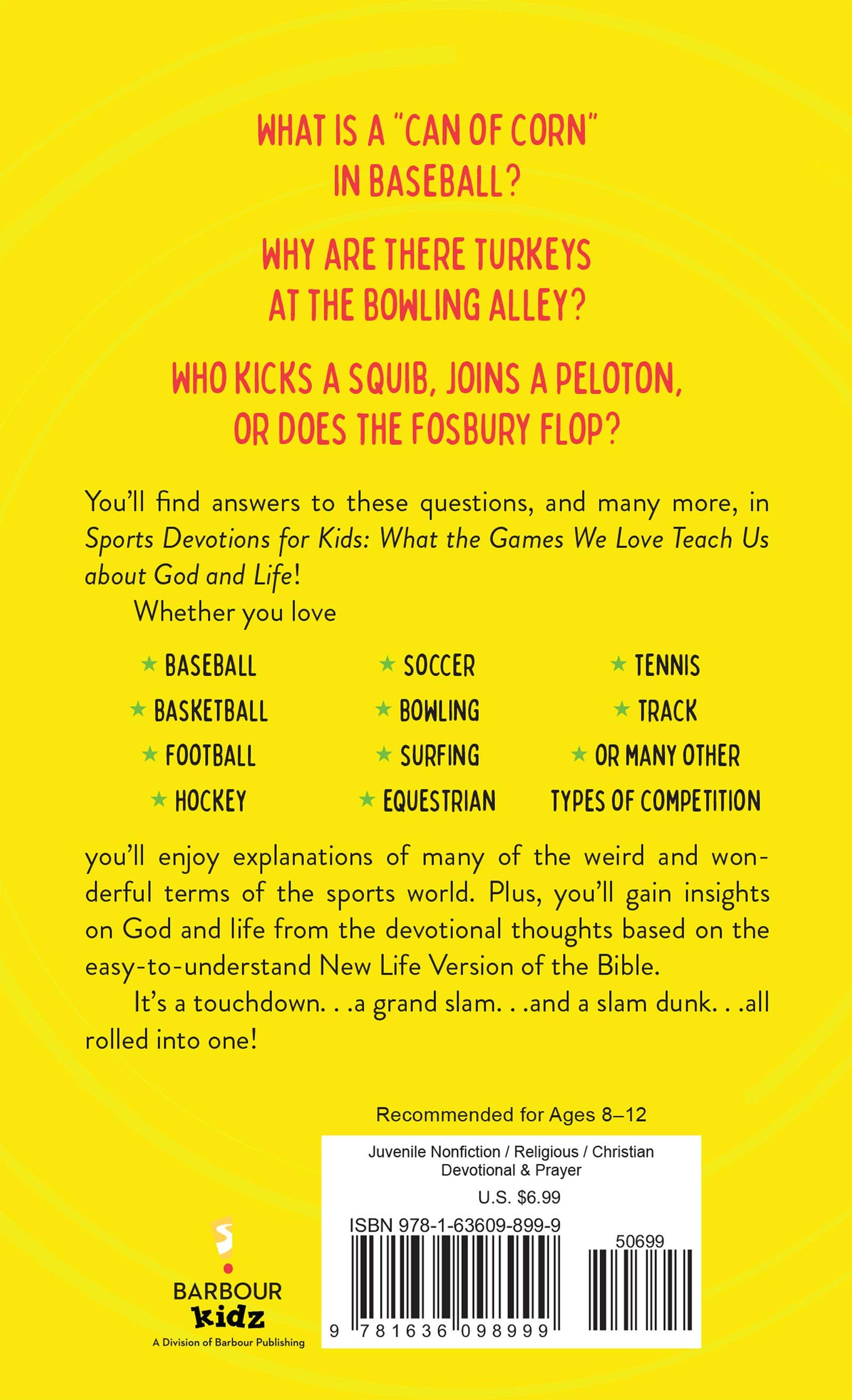 Sports Devotions for Kids