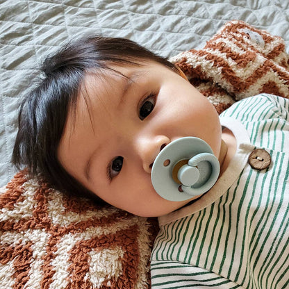 Itzy Soother™ Natural Rubber Paci Sets: Blossom + Rosewood