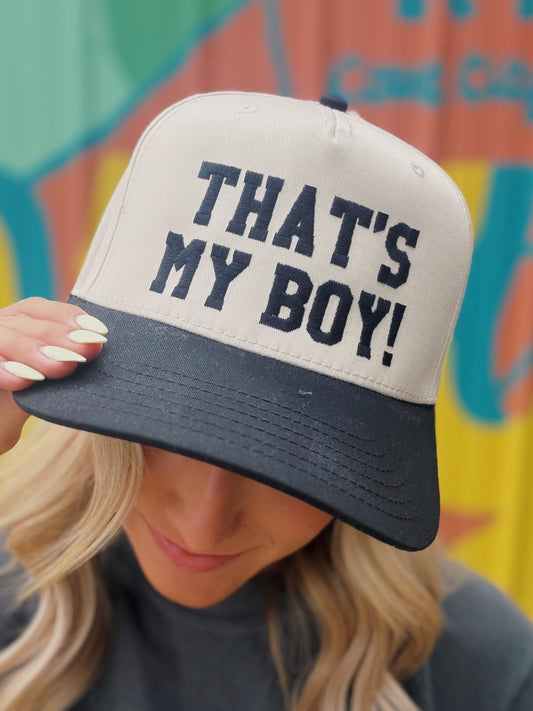 That’s My Boy! Trucker Hat Two-Tone Vintage