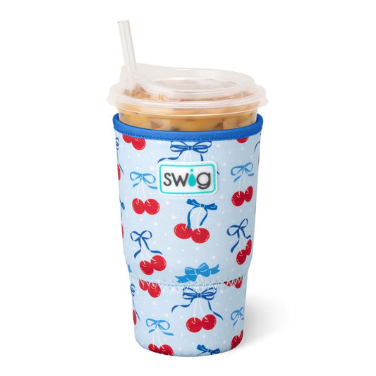 Cherry Pop Swig Iced Cup Coolie (Large)