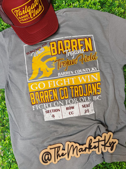 Barren Go Fight Win Comfort Colors Tee