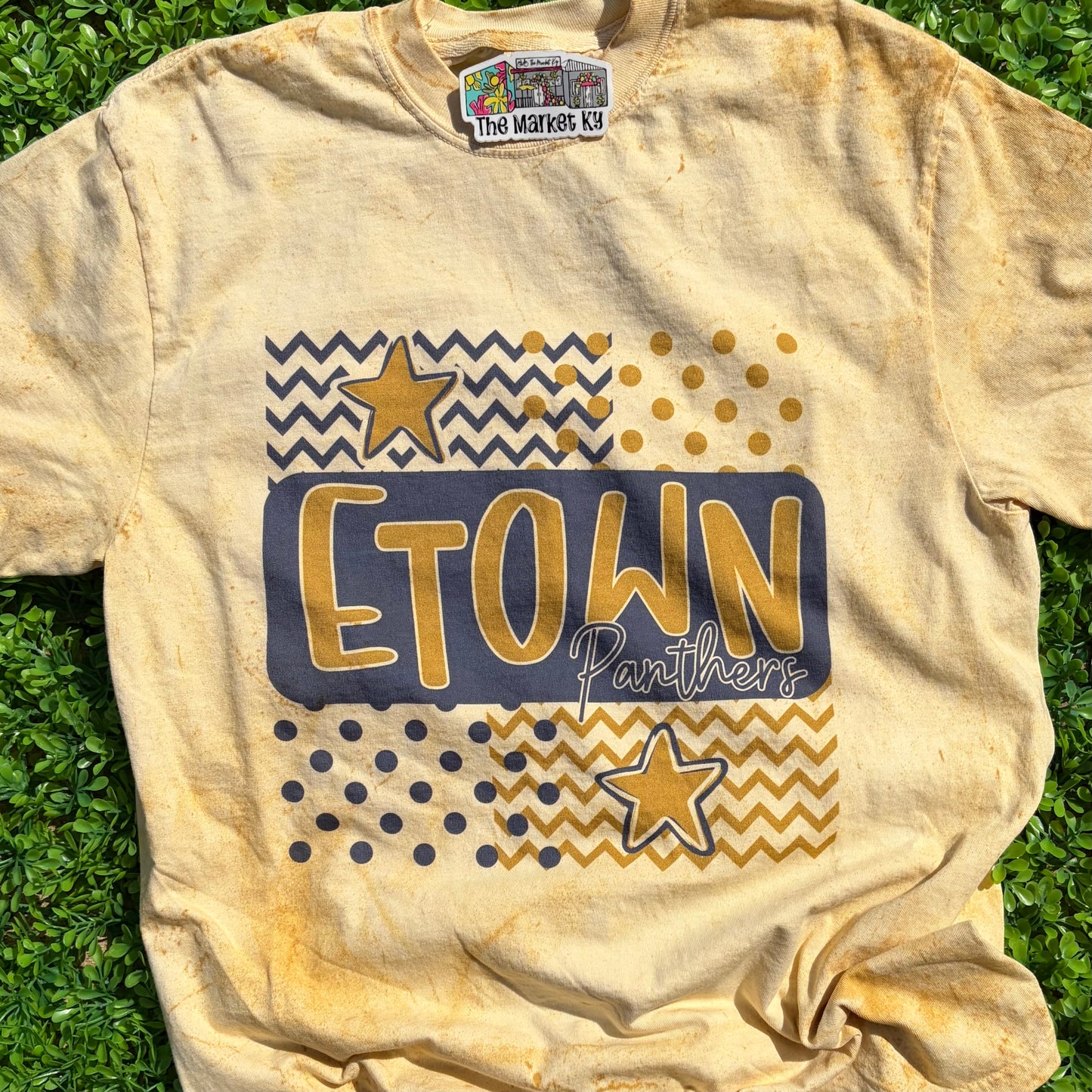 Trendy Etown Acid Wash Comfort Colors Tee (Youth & Adult)