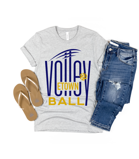 E-Town Volleyball Tee