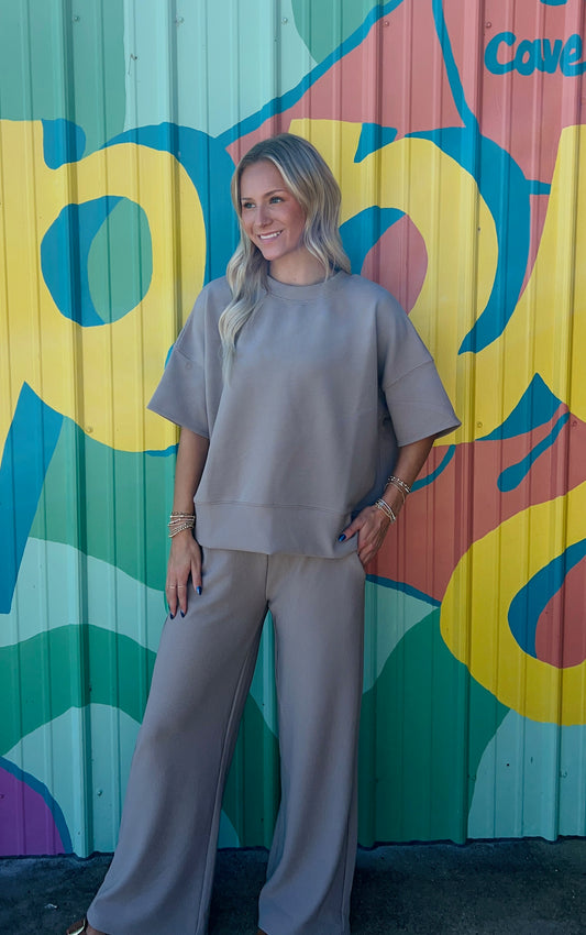 On The Go Ash Mocha Matching Set