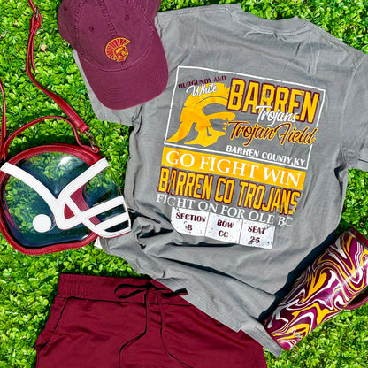Barren Go Fight Win Comfort Colors Tee