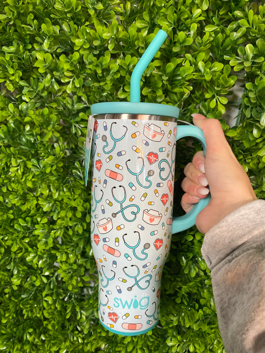 Swig 30oz - Scrub Life Mega Mug