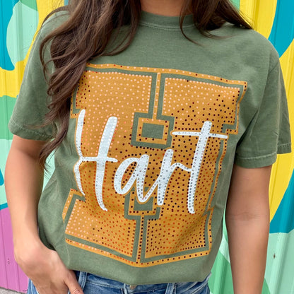 Hart Spangled Comfort Colors Tee