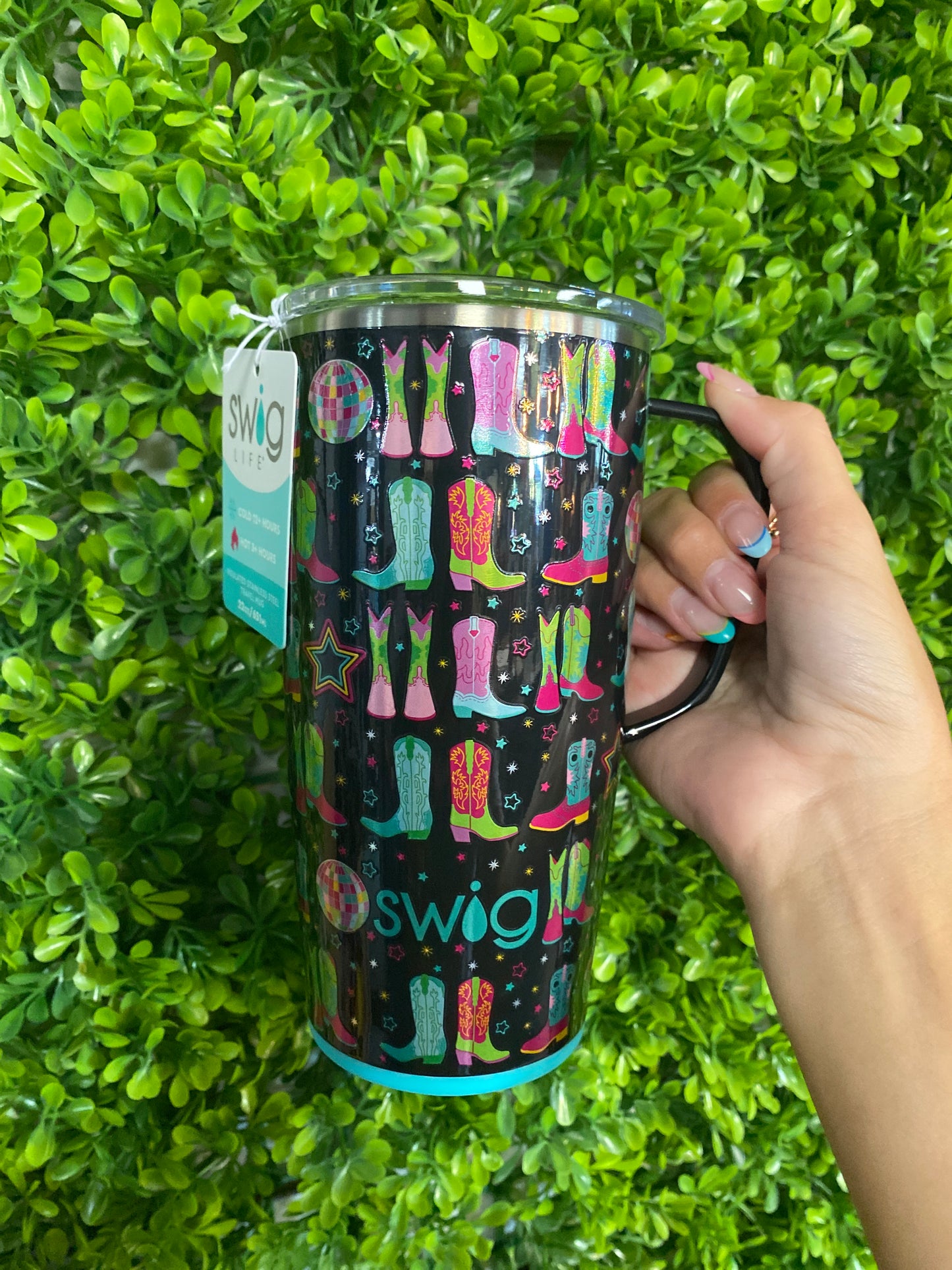 22oz Swig Mug Disco Cowgirl