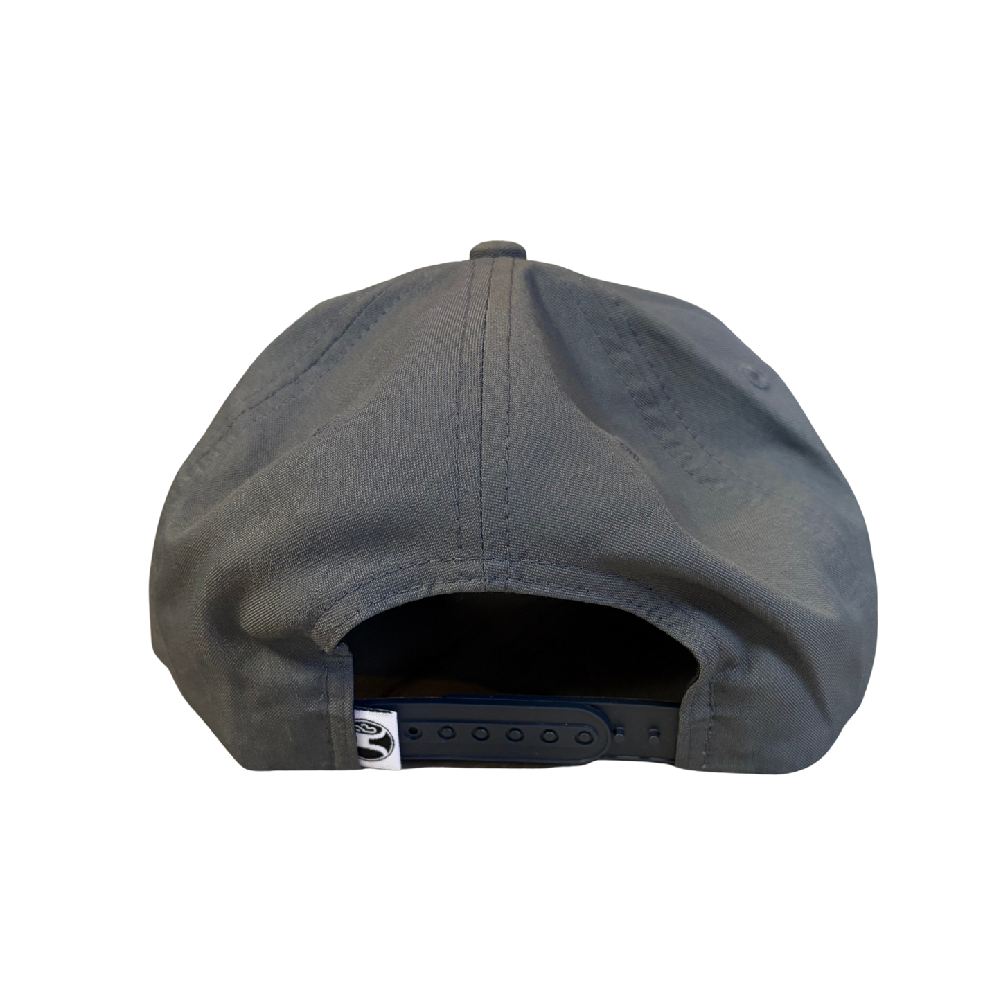 Hooey Men’s Rank Stock Hat - Full Surround Charcoal with White Embroidery