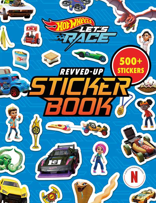 Hot Wheels Let's Race: Revved-Up Sticker Book by Orli Zuravicky: Paperback; 72 pages / English