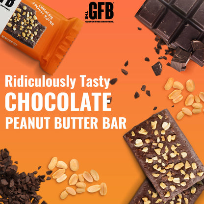The GFB: Chocolate Peanut Butter Protein  Snack Bar
