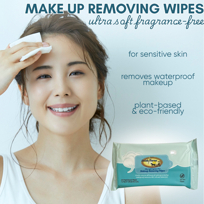 Makeup Removing Wipes – Plant-Based & Fragrance-Free