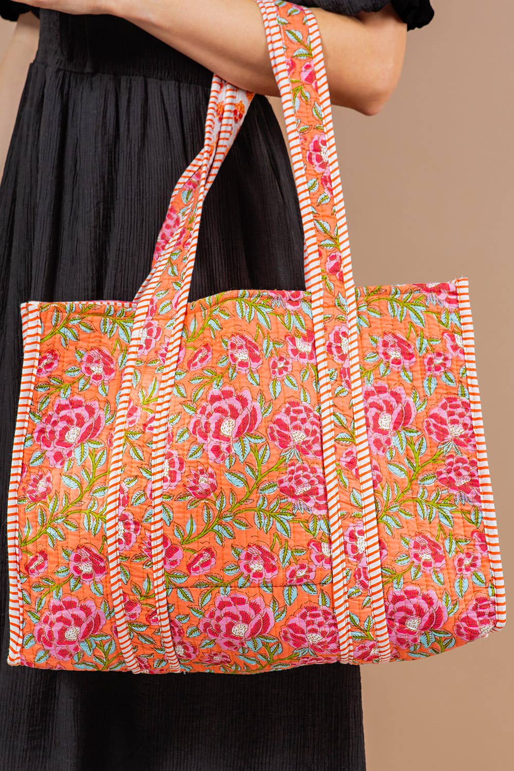 Quilted Tote Bag (BG-58)